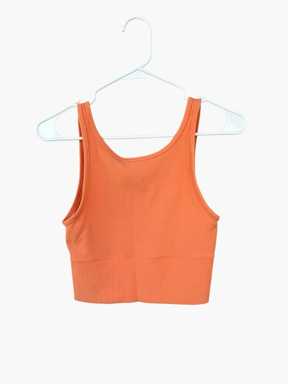 Lululemon Power Pivot Tank *Rib - Golden Apricot Orange - Size 6 - Workout Yoga